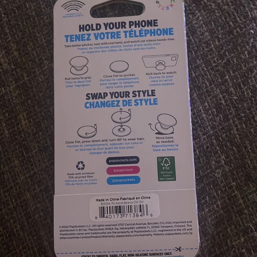 5/$25 PopSocket phone grip